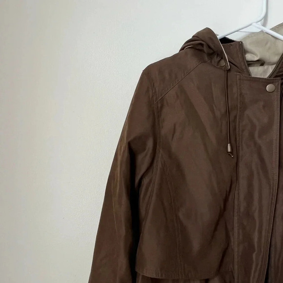 Classic Elements Brown Soft Jacket Coat - Picture 4 of 5